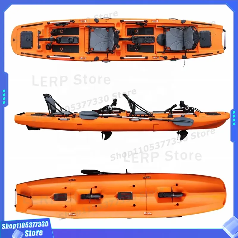 14.5FT Modular Kayak Double Se - Fishing Kayak Sit In review and price