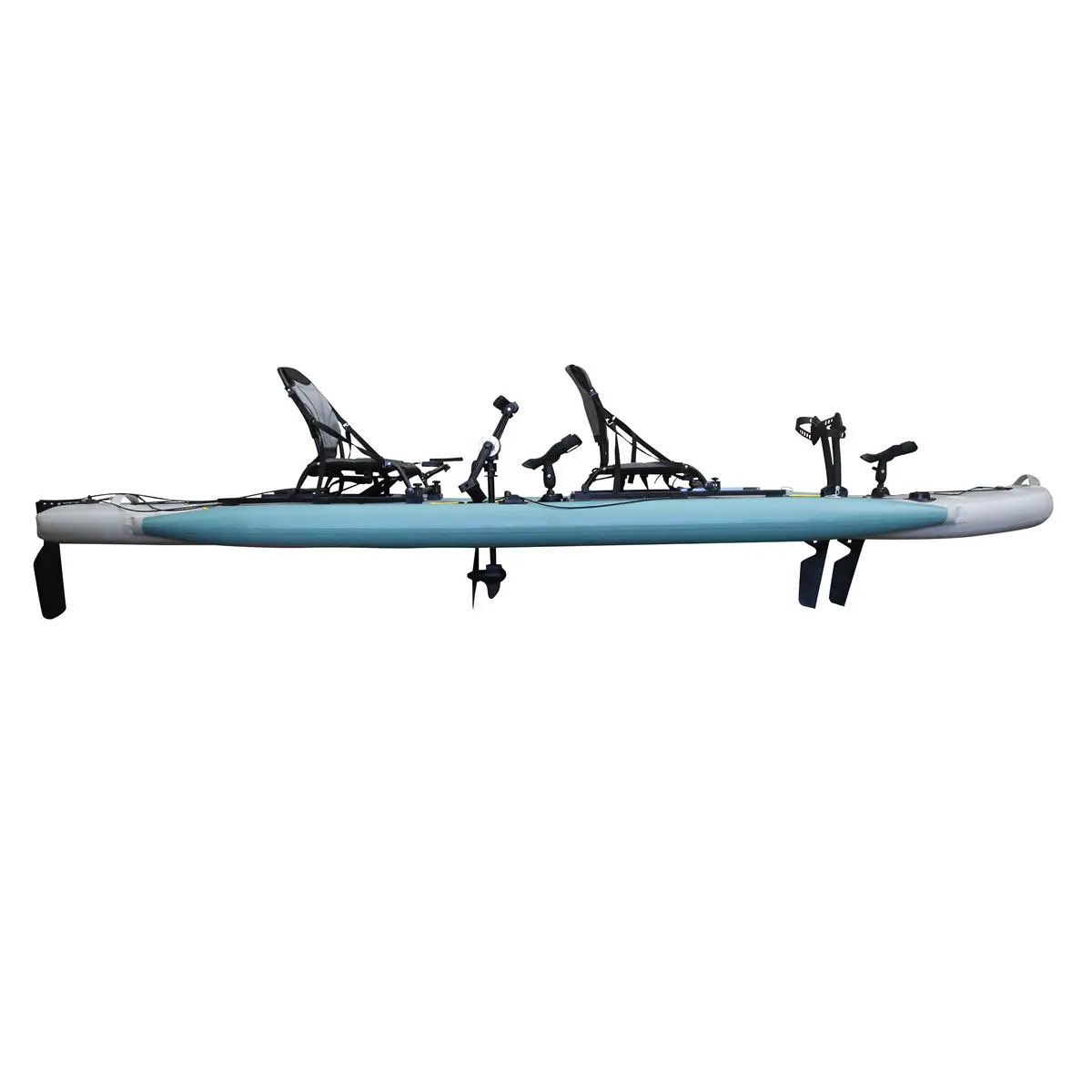 14ft Inflatable Fishing Canoe  - Fishing Kayak Seat review and price