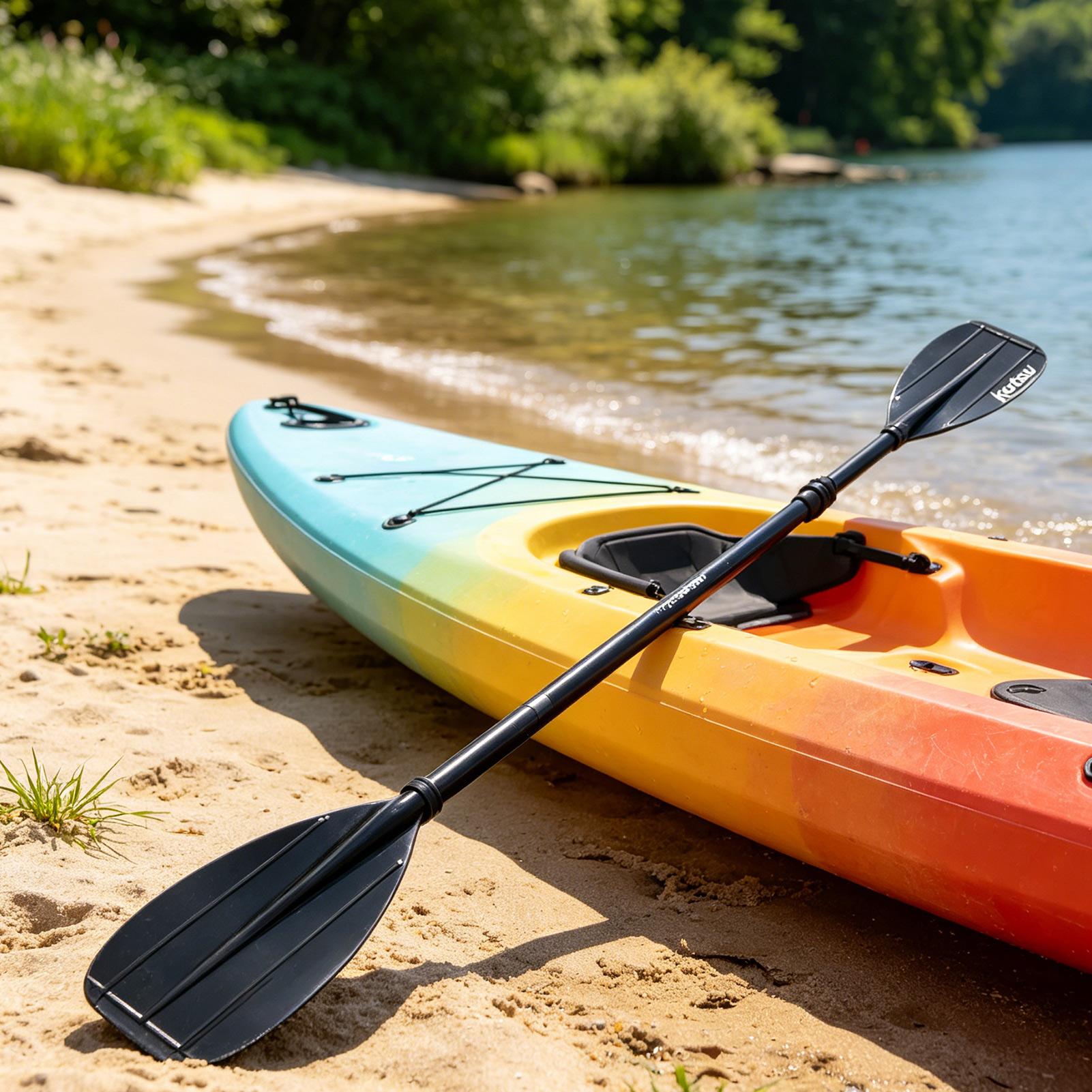 2-Section Carbon Fiber Kayak P - Fishing Kayak Paddle review and price